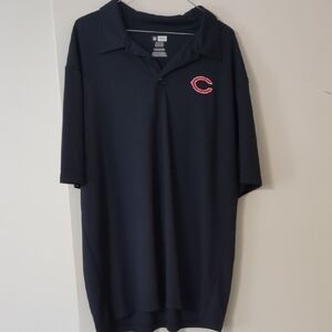 NFL Chicago Bears TX3COOL Blue Polo Shirt with Embroided Patch